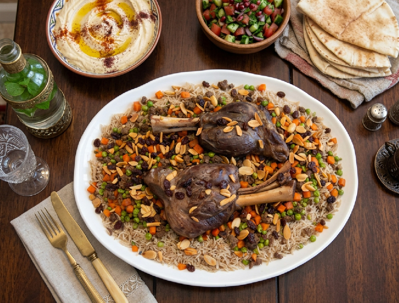 مندي لحم